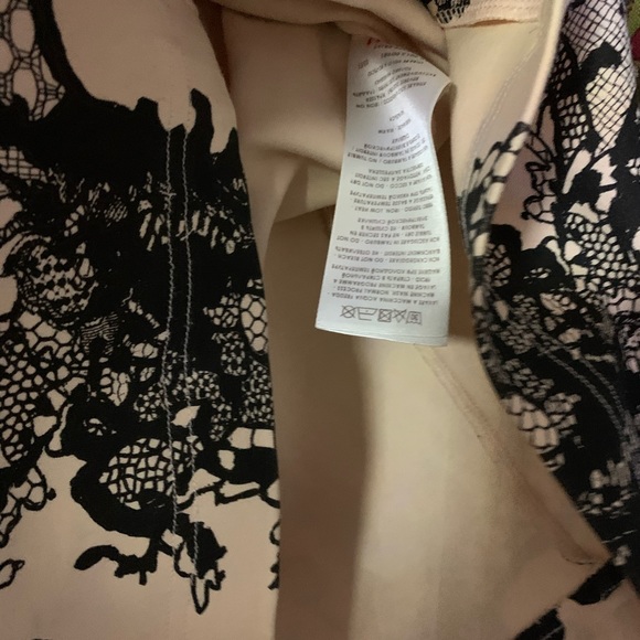 EUC Alexander McQueen Pink & Black Pencil Skirt - Picture 5 of 9